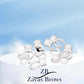 100pcs Microblading Pigment Glue Rings Tattoo Ink Holder For Eyelash Extension Rings